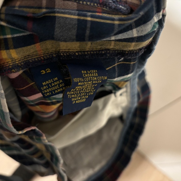 Polo Ralph Lauren Madras Shorts - 32 - Picture 5 of 5